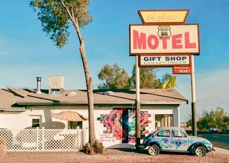 The Aztec Motel & Creative Space Селіґмен Екстер'єр фото